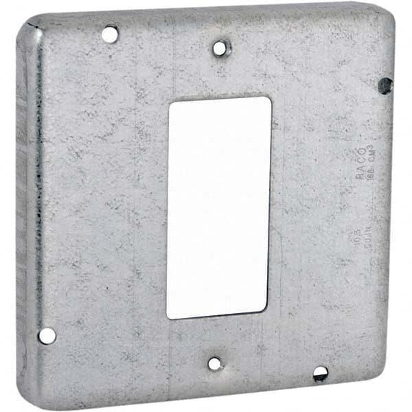 Hubbell-Raco - Steel Electrical Box Cover - All Tool & Supply