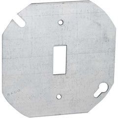 Hubbell-Raco - Steel Electrical Box Flat Cover - All Tool & Supply