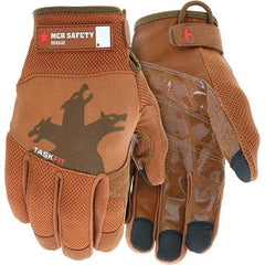 MCR Safety - Size L Leather or Synthetic Leather General Protection Work Gloves - All Tool & Supply