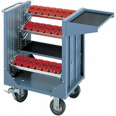 LISTA - CNC Storage Carts Style: CNC Tool Cart with Tool Carrier Taper Size: HSK 100A - All Tool & Supply