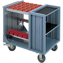 LISTA - CNC Storage Carts Style: CNC Tool Cart with Tool Carrier Taper Size: HSK 100A - All Tool & Supply