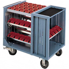 LISTA - CNC Storage Carts Style: CNC Tool Cart with Tool Carrier Taper Size: HSK 50A - All Tool & Supply