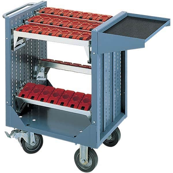 LISTA - CNC Storage Carts Style: CNC Tool Cart with Tool Carrier Taper Size: HSK 50A - All Tool & Supply