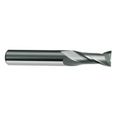 20mm Dia. x 104mm Overall Length 2-Flute Square End Solid Carbide SE End Mill-Round Shank-Center Cut-Uncoated - All Tool & Supply