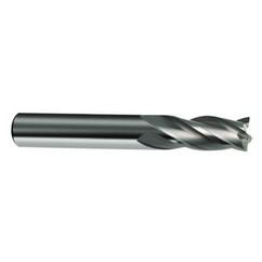 5mm Dia. x 50mm Overall Length 4-Flute Square End Solid Carbide SE End Mill-Round Shank-Center Cut-Uncoated - All Tool & Supply