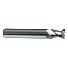 12mm Dia. - 73mm OAL - 45° Helix Bright Carbide End Mill - 2 FL - All Tool & Supply