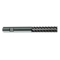 20mm Dia. - 150mm OAL - 45° Helix Bright Carbide End Mill - 8 FL - All Tool & Supply