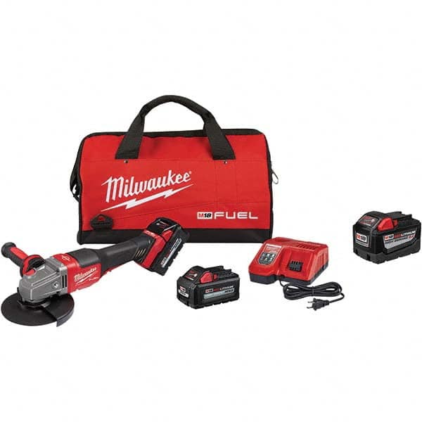 Milwaukee Tool - Angle & Disc Grinders Type of Power: Cordless Wheel Diameter (Inch): 4-1/2 - 6 - All Tool & Supply