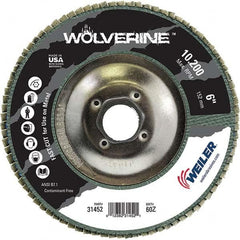 Weiler - Flap Discs Abrasive Type: Coated Flap Disc Type: Type 29 - All Tool & Supply