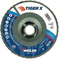 Weiler - Flap Discs Abrasive Type: Coated Flap Disc Type: Type 29 - All Tool & Supply