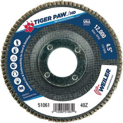 Weiler - Flap Discs Abrasive Type: Coated Flap Disc Type: Type 29 - All Tool & Supply