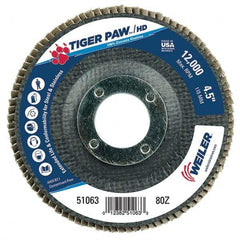 Weiler - Flap Discs Abrasive Type: Coated Flap Disc Type: Type 29 - All Tool & Supply