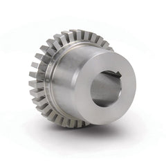 TB Wood's - Flexible Coupling; Type: Coupling Hub ; Bore Diameter (Decimal Inch): 2.5 ; Maximum Bore Diameter (Inch): 2.5 ; Outside Diameter (Inch): 6.31 ; Overall Length (Inch): 5 ; Material: Steel - Exact Industrial Supply