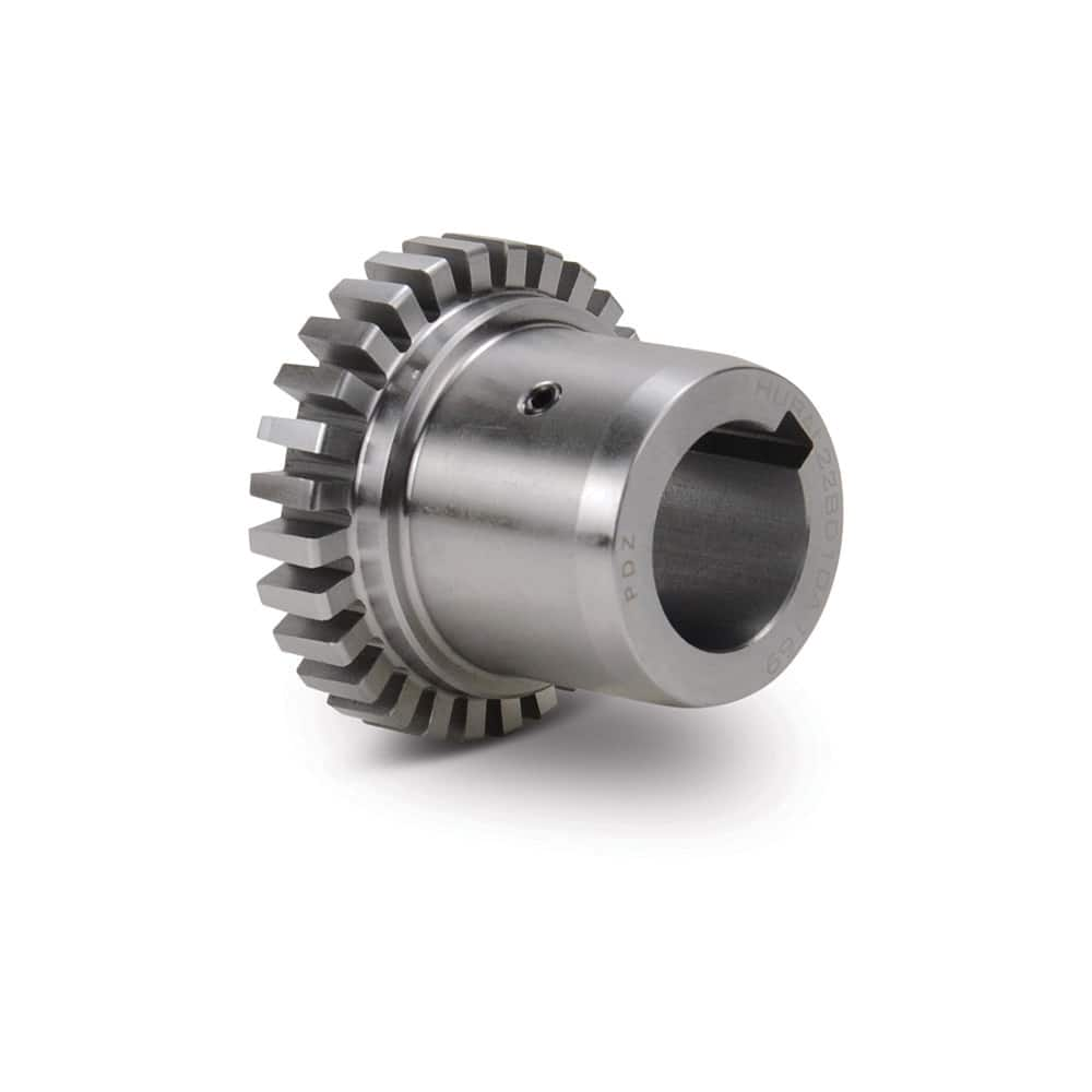 TB Wood's - Flexible Coupling; Type: Coupling Hub ; Bore Diameter (Decimal Inch): 0.5625 ; Maximum Bore Diameter (Inch): 0.5625 ; Outside Diameter (Inch): 1.56 ; Overall Length (Inch): 1.87 ; Material: Steel - Exact Industrial Supply