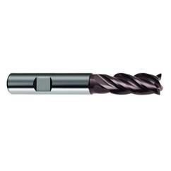 20mm Dia. - 104mm OAL - 4 FL Variable Helix Super-A Carbide End Mill - All Tool & Supply