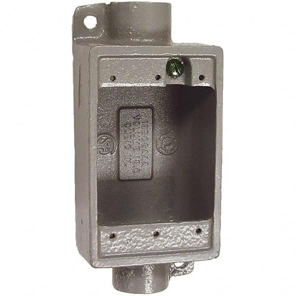 Hubbell Killark - Electrical Outlet Boxes & Switch Boxes Enclosure Type: Device Box Enclosure Shape: Rectangle - All Tool & Supply