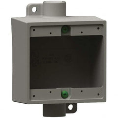 Hubbell Killark - Electrical Outlet Boxes & Switch Boxes Enclosure Type: Device Box Enclosure Shape: Square - All Tool & Supply