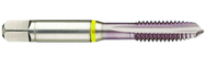 44028 2B 3-Flute Cobalt Yellow Ring Spiral Point Plug Tap-MolyGlide - All Tool & Supply