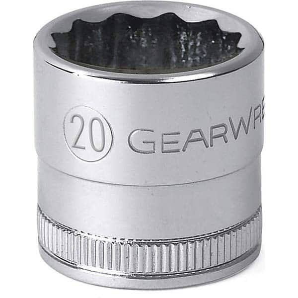 GEARWRENCH - Hand Sockets Drive Size (Inch): 1/2 Size (mm): 18.0 - All Tool & Supply