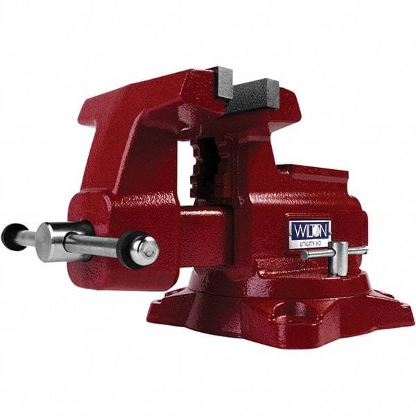 Wilton - Bench & Pipe Combination Vises Jaw Width (Inch): 6-1/2 Jaw Opening Capacity (Inch): 6-1/4 - All Tool & Supply