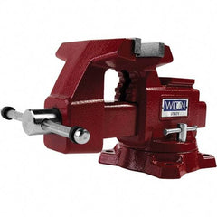 Wilton - Bench & Pipe Combination Vises Jaw Width (Inch): 5-1/2 Jaw Opening Capacity (Inch): 5 - All Tool & Supply