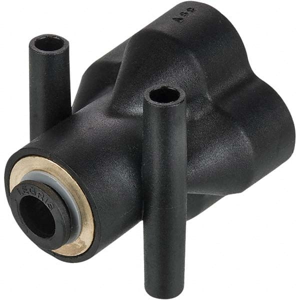 Legris - Plastic Push-To-Connect Tube Fittings Type: Union Y Tube Outside Diameter (Inch): 5/32 - All Tool & Supply