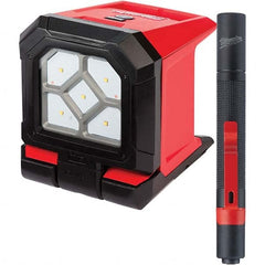 Milwaukee Tool - Cordless Work Lights Voltage: 18 Run Time: Up to 20 hours - All Tool & Supply