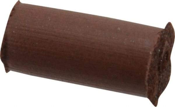 Cratex - 1/4" Max Diam x 1/2" Long, Cylinder, Rubberized Point - Fine Grade, Silicon Carbide, 1/16" Arbor Hole, Unmounted - All Tool & Supply