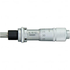 Mitutoyo - Mechanical Micrometer Heads Minimum Measurement (mm): 0.00 Maximum Measurement (mm): 13.00 - All Tool & Supply