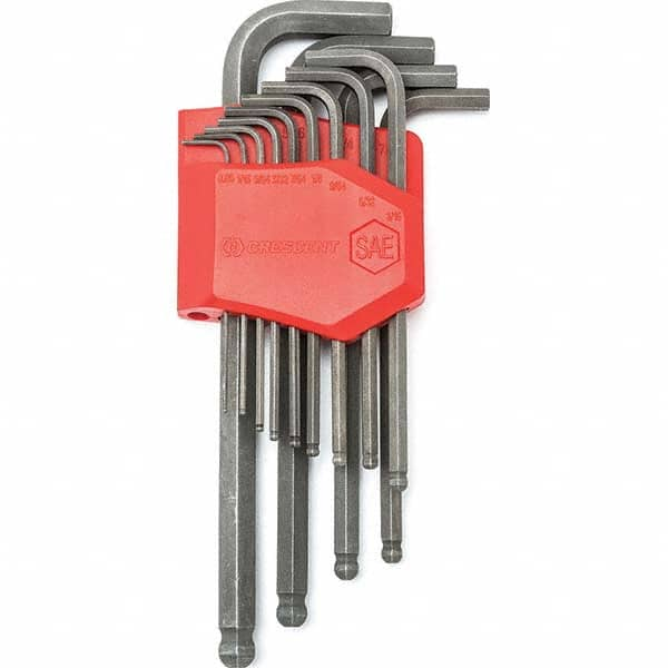 Crescent - Hex Key Sets Tool Type: Hex L-Key Set Handle Type: No Handle - All Tool & Supply