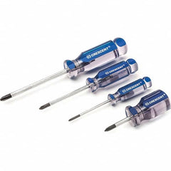 Crescent - Screwdriver Sets Screwdriver Types Included: Philips Number of Pieces: 4 - All Tool & Supply