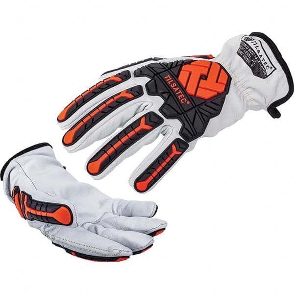 Tilsatec - Size XS (6), ANSI Cut Lvl A6, Puncture Lvl 4, Abrasion Lvl 5, Cut & Puncture Resistant Gloves - All Tool & Supply