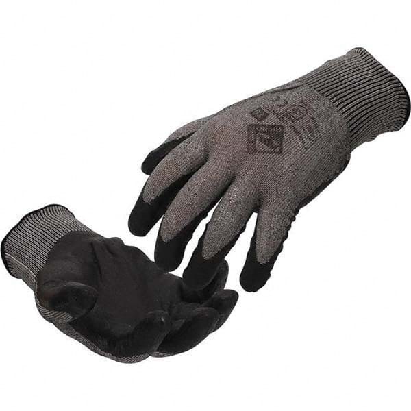 Tilsatec - Size 3XL (12), ANSI Cut Lvl A5, Puncture Lvl 3, Abrasion Lvl 4, Micro-Foam Nitrile Coated Cut & Puncture Resistant Gloves - All Tool & Supply