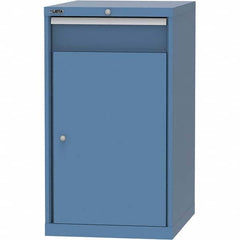 LISTA - 1 Drawer, 99 Compartment Bright Blue Steel Modular Storage Cabinet - All Tool & Supply