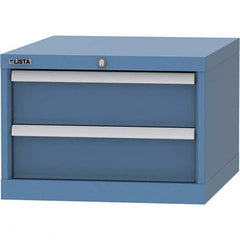 LISTA - 1 Drawer, 99 Compartment Bright Blue Steel Modular Storage Cabinet - All Tool & Supply