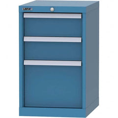 LISTA - 2 Drawer, 216 Compartment Bright Blue Steel Modular Storage Cabinet - All Tool & Supply