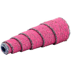 Merit Abrasives - 1/2 x 1-1/2" Medium Ceramic Alumina Full Taper Cartridge Roll - All Tool & Supply