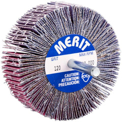 Merit Abrasives - Mounted Flap Wheels Abrasive Type: Coated Outside Diameter (Inch): 3 - All Tool & Supply