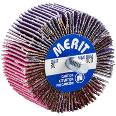 Merit Abrasives - 2 x 1" 80 Grit Ceramic Alumina Unmounted Flap Wheel - All Tool & Supply