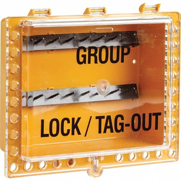 Brady - Group Lockout Boxes Portable or Wall Mount: Portable Maximum Number of Padlocks: 27 - All Tool & Supply