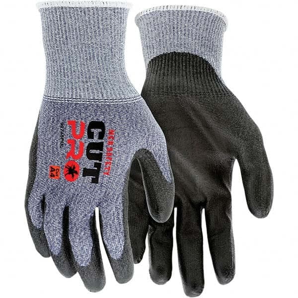 MCR Safety - Size XL, ANSI Cut Lvl A4, Puncture Lvl 3, Polyurethane Coated Cut & Puncture Resistant Gloves - All Tool & Supply