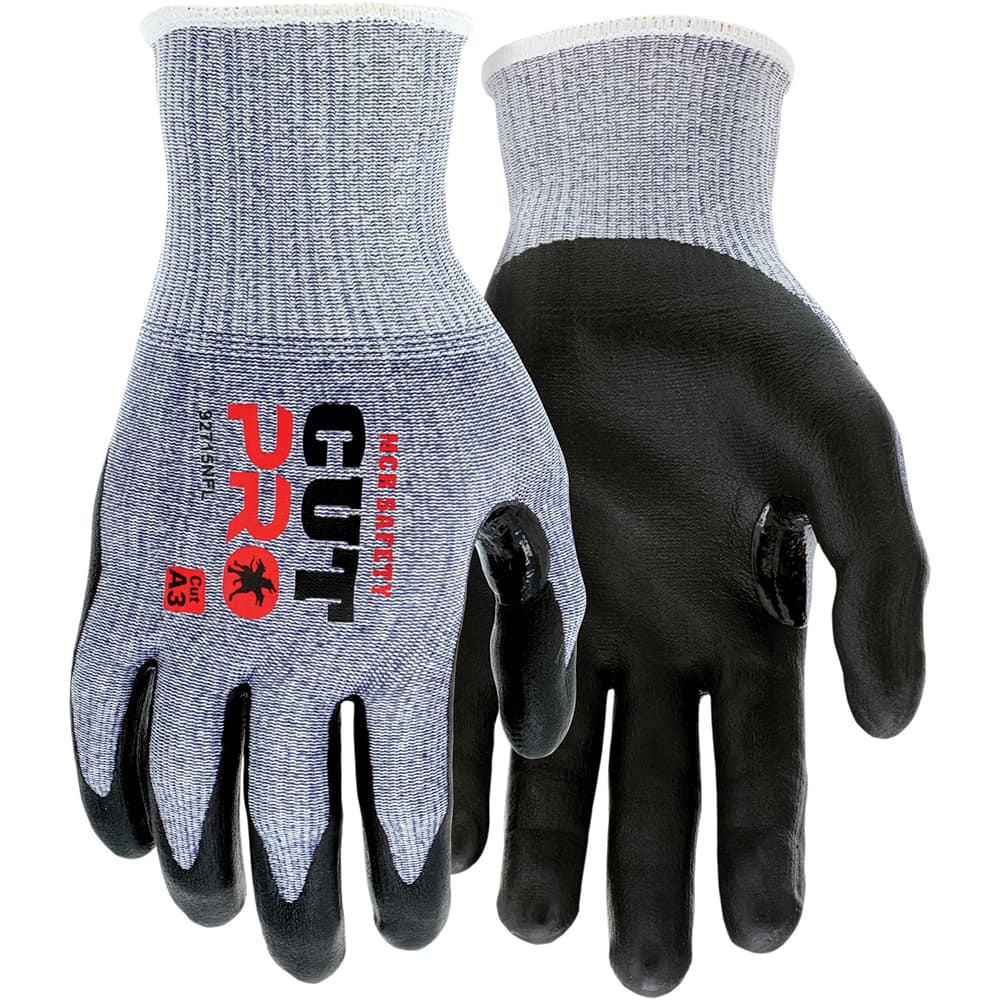 MCR Safety - Size XL, ANSI Cut Lvl A3, Puncture Lvl 4, Abrasion Lvl 4, Nitrile Coated Cut & Puncture Resistant Gloves - All Tool & Supply