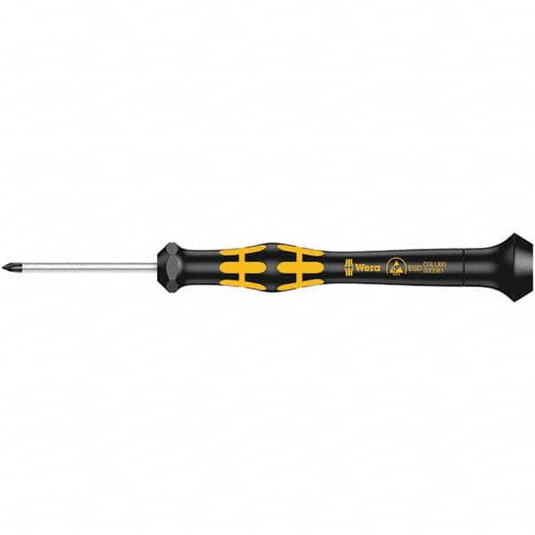 Wera - Precision & Specialty Screwdrivers Type: Microstix Screwdriver Overall Length Range: 3" - 6.9" - All Tool & Supply