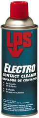 LPS - 14 Ounce Aerosol Contact Cleaner - 22 kV Dielectric Strength, Nonflammable, Plastic Safe - All Tool & Supply