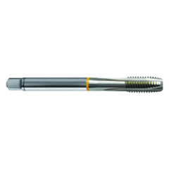 ‎10-32 3FL 2B Cobalt Spiral Point Plug Yellow Ring Tap-Bright FORM-B DIN 374 - All Tool & Supply