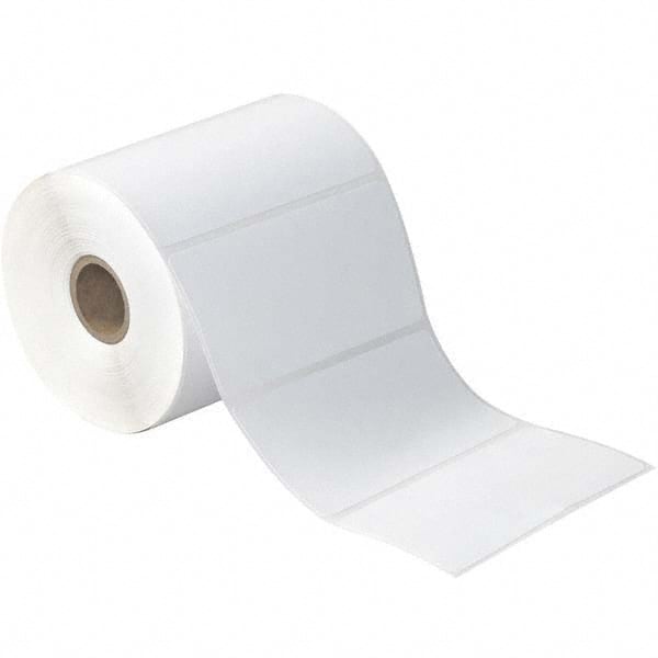 Value Collection - Pack of 12 Rolls, 735 Labels per Roll, 4" x 2" White Paper Thermal Labels - All Tool & Supply