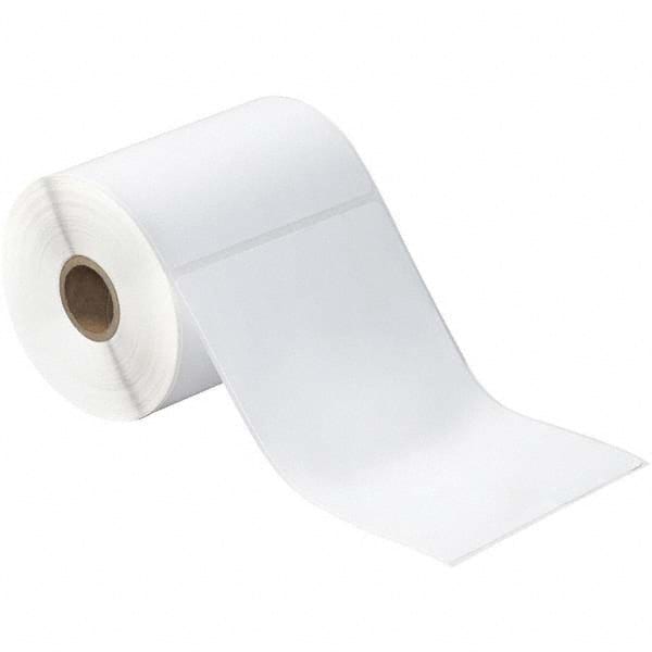 Value Collection - Pack of 12 Rolls, 250 Labels per Roll, 4" x 6" White Paper Thermal Labels - All Tool & Supply