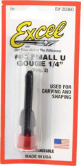 Excel - 2 Piece Steel Carving Blade - 2" OAL - All Tool & Supply