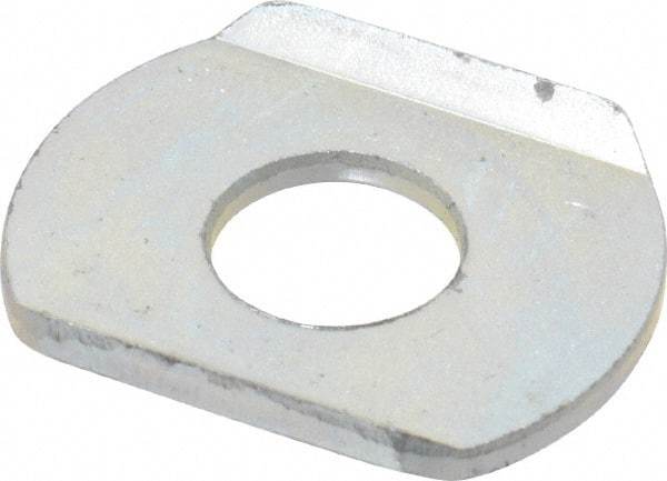 De-Sta-Co - Zinc Plated, Carbon Steel, Flanged Washer for 5/16" Diam Clamp Spindle - 5/16-18 Thread, 0.33" Hole Diam, 0.88" Overall Diam, 0.59" Between Flanges - All Tool & Supply