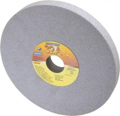 Norton - 8" Diam x 1-1/4" Hole x 3/4" Thick, H Hardness, 60 Grit Surface Grinding Wheel - Aluminum Oxide, Type 1, Medium Grade, 3,600 Max RPM, Vitrified Bond, No Recess - All Tool & Supply